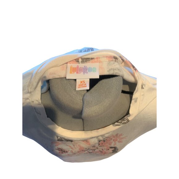 Lularoe Dahl Shirt ,X S, Multicolor Floral Print very soft and light weight - Picture 6 of 9